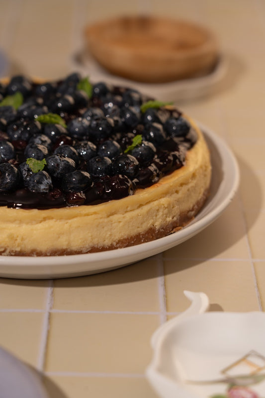 Blueberry cheesecake