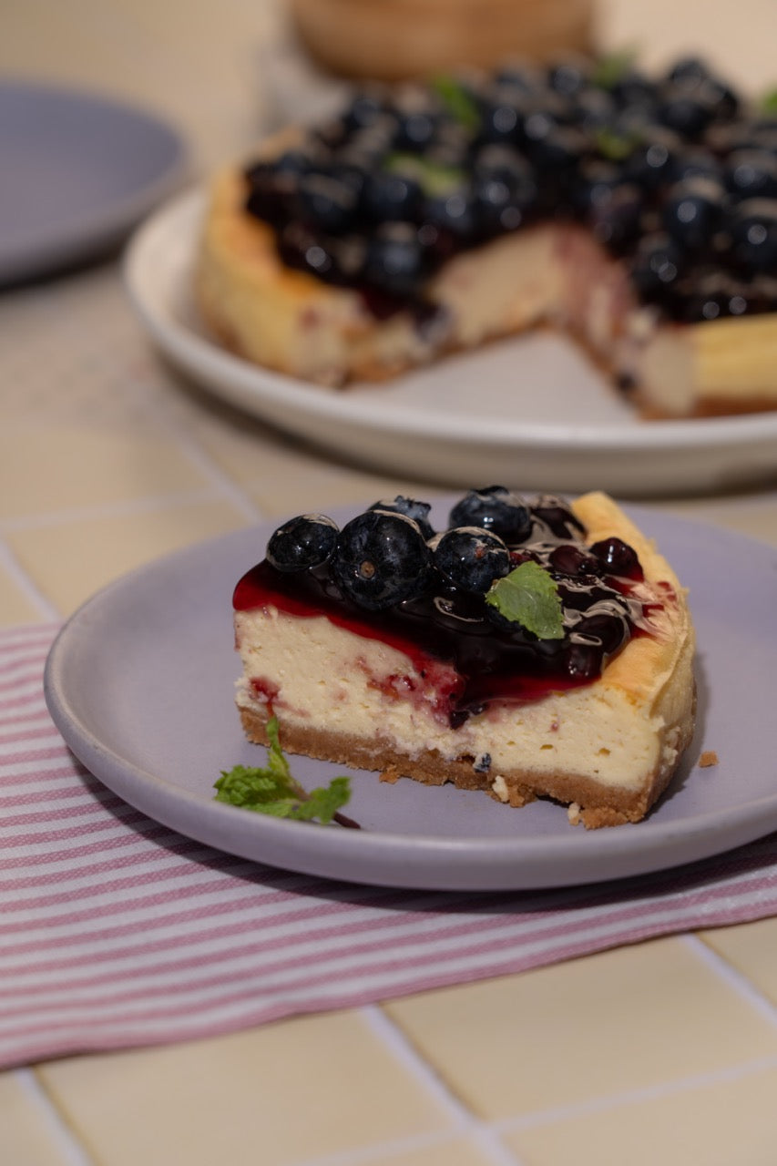 Blueberry cheesecake