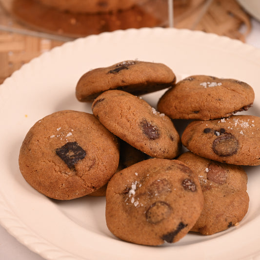 Nutella sea salt cookies - Floral Box