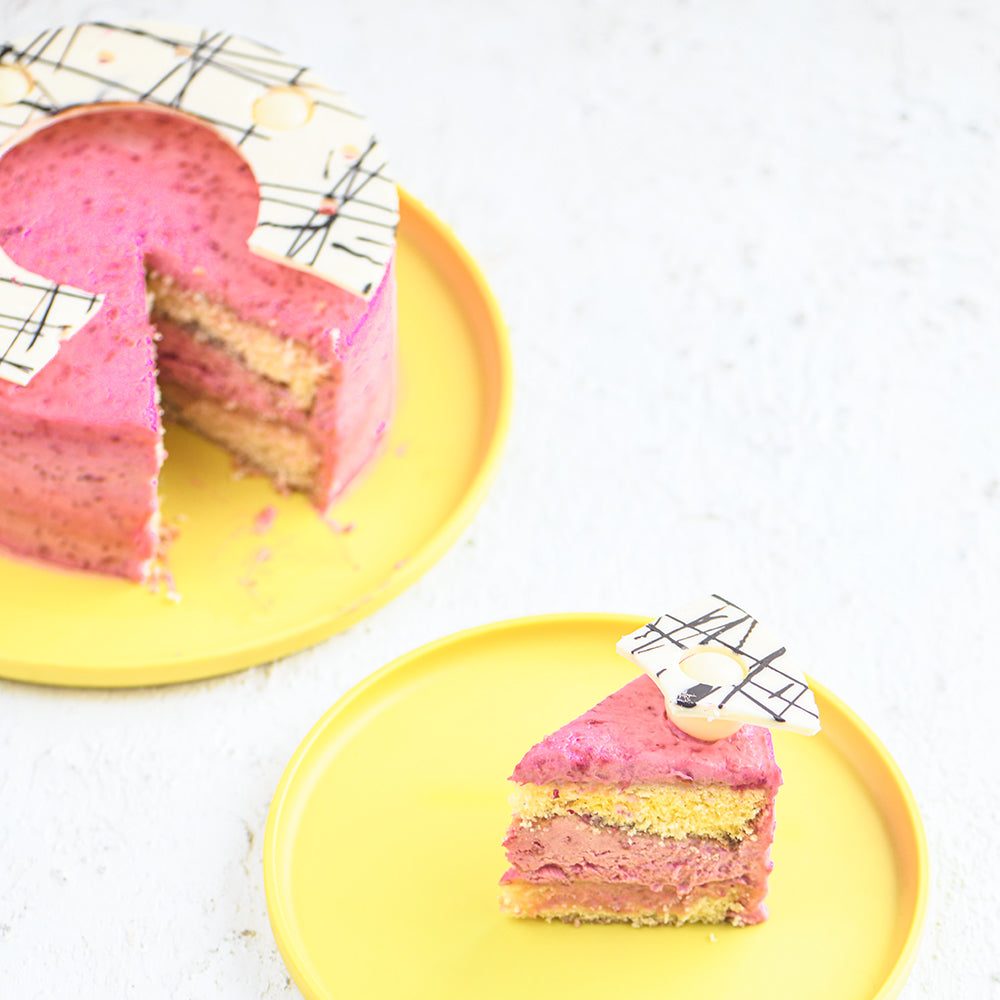 Raspberry & Lime Cake