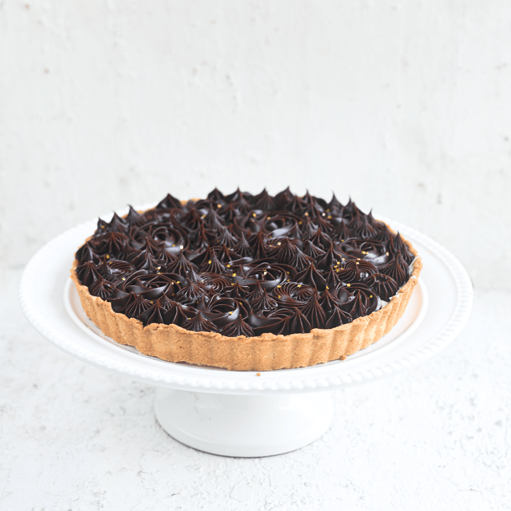 Chocolate Passionfruit Tart