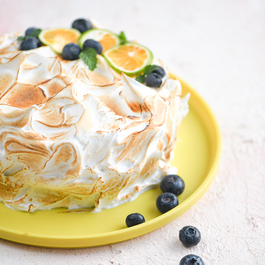 Lemon Meringue & Blueberry Cake